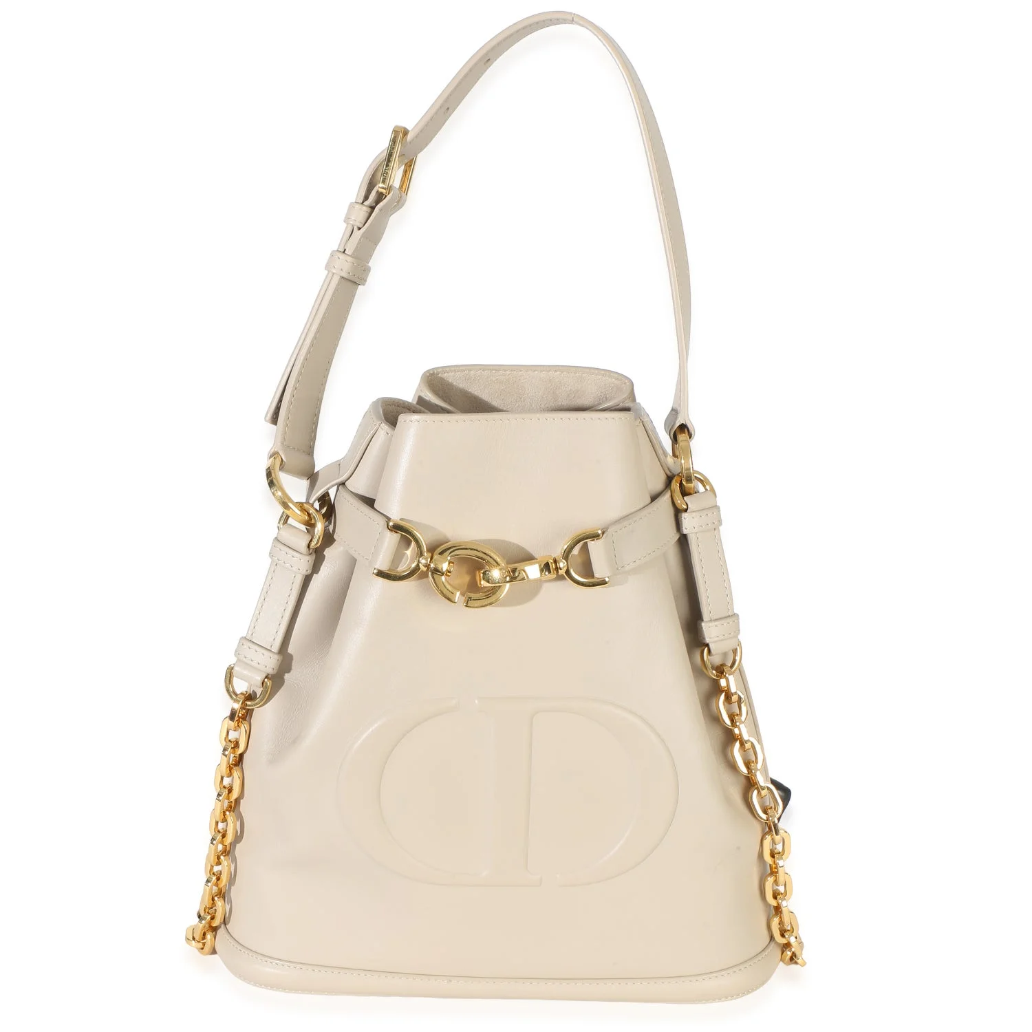Leather C'est Dior Bucket Bag