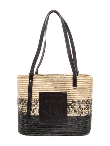 Raffia Square Basket
