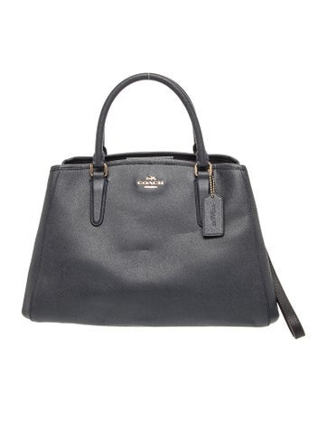 Leather Top Handle Bag