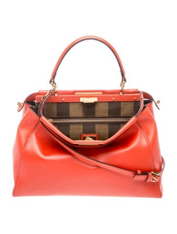 Leather Peekaboo Medium