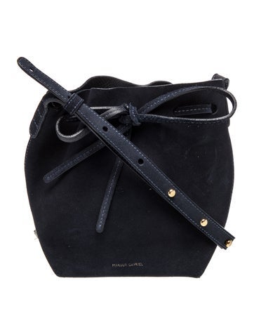 Suede Bucket Bag