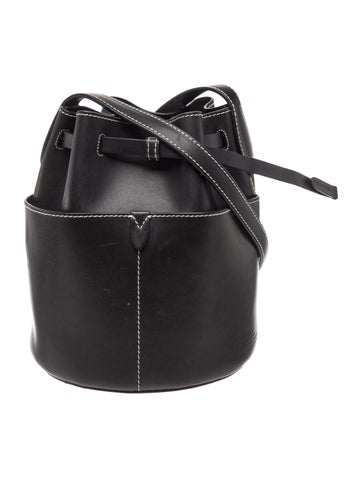 Leather Bucket Bag