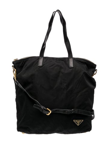 Tessuto Nylon Top Handle Bag