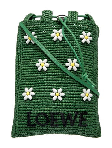 Raffia Paula's Ibiza Drawstring Pocket Flower 2025