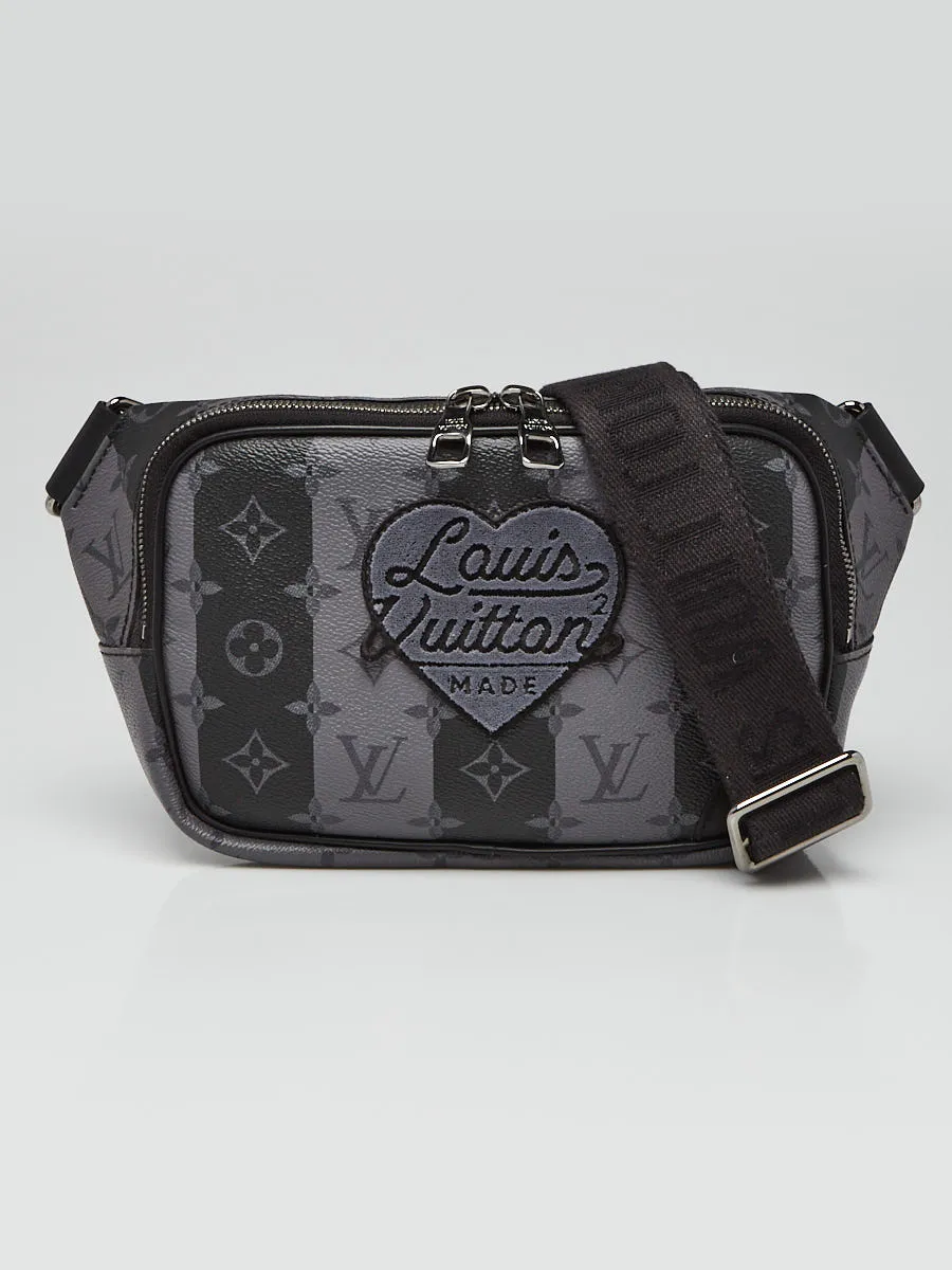 Louis Vuitton x NIGO Monogram Eclipse Striped Canvas Modular Sling Bag