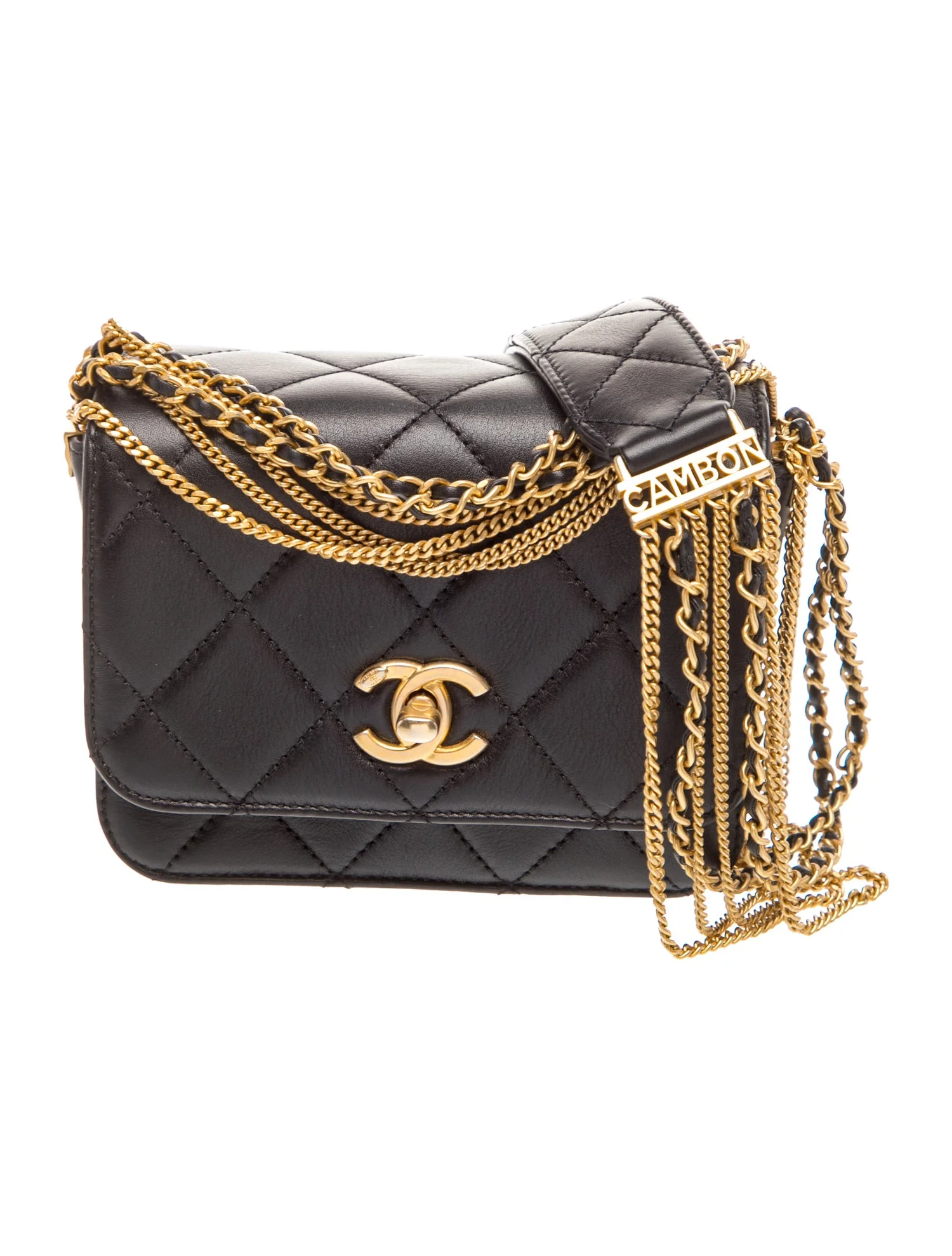 Cambon in Chains Flap Bag