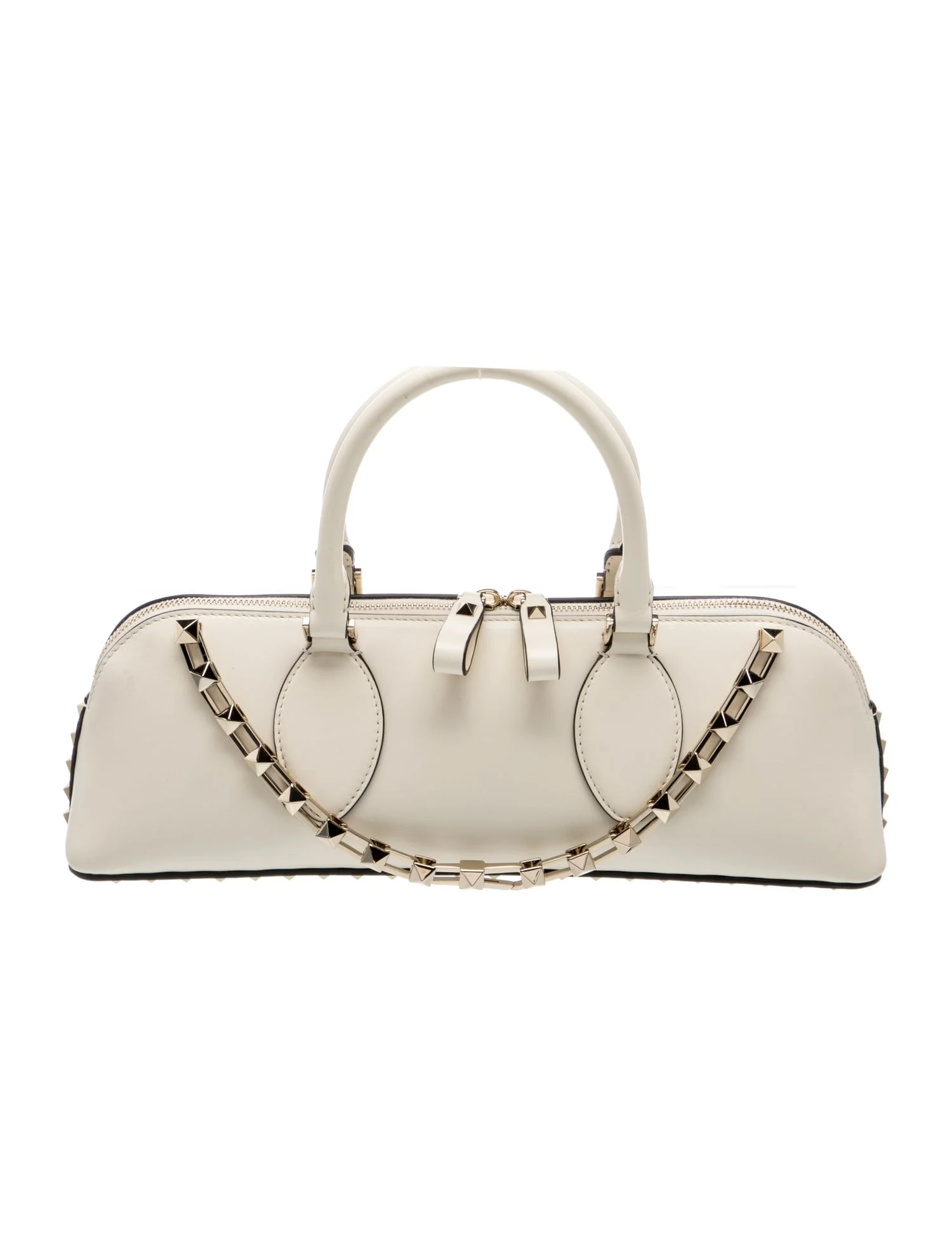 Leather Top Handle Bag