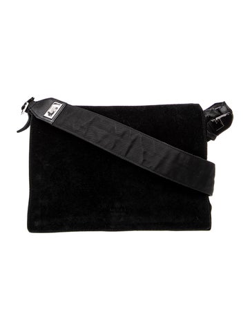 Suede Shoulder Bag