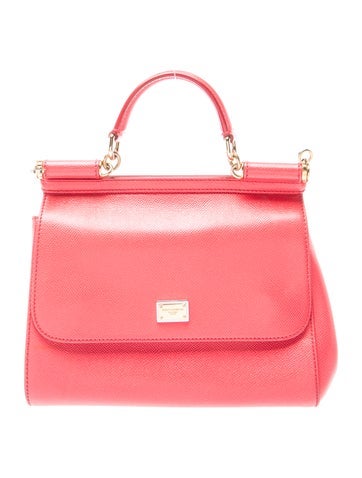 Saffiano Leather Top Handle Bag
