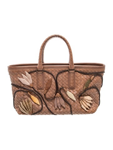 Intrecciato Top Handle Bag Vintage