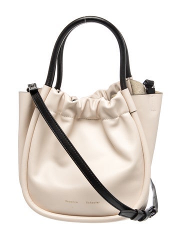 Leather Top Handle Bag