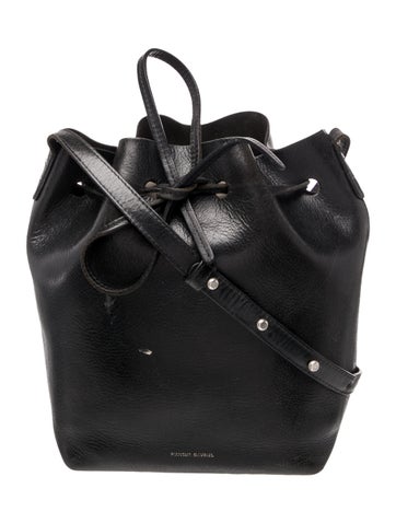 Leather Bucket Bag