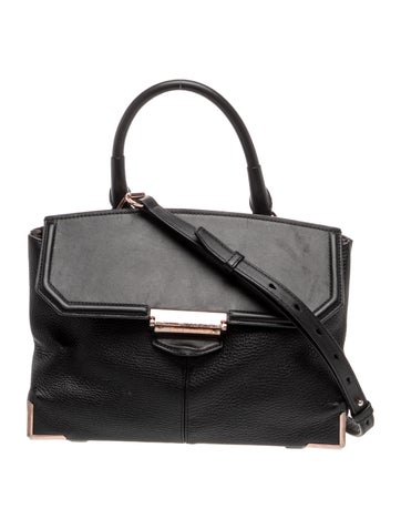 Leather Top Handle Bag