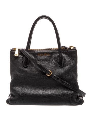 Leather Top Handle Bag