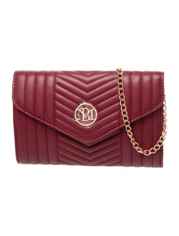Badgley Mischka Vegan Leather Evening Bag