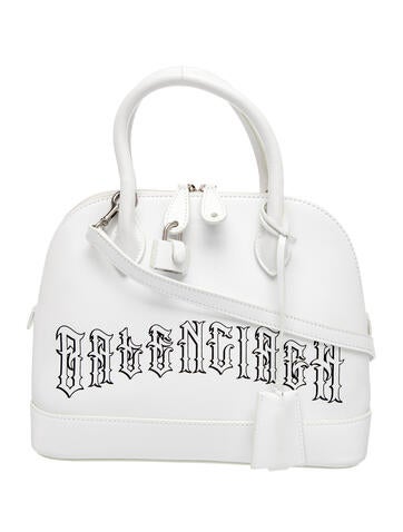 Leather Top Handle Bag Small