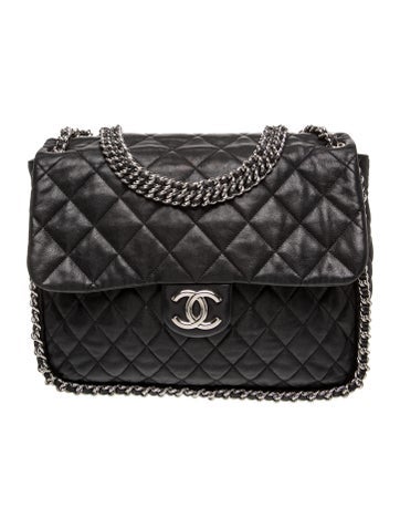 Maxi Chain Around Flap Bag