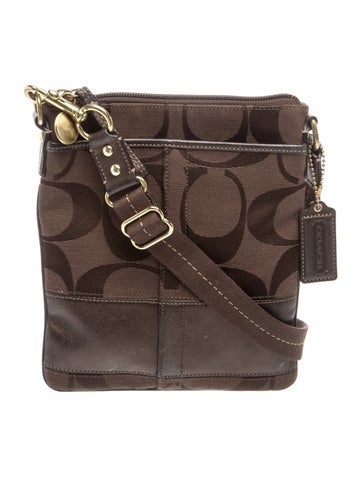 Canvas Hamptons Signature Crossbody Swingpack Small