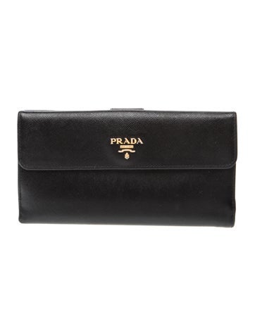 Saffiano Leather Clutch