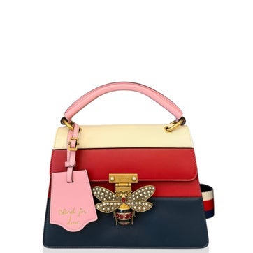 Canvas Small Queen Margaret Top Handle Bag