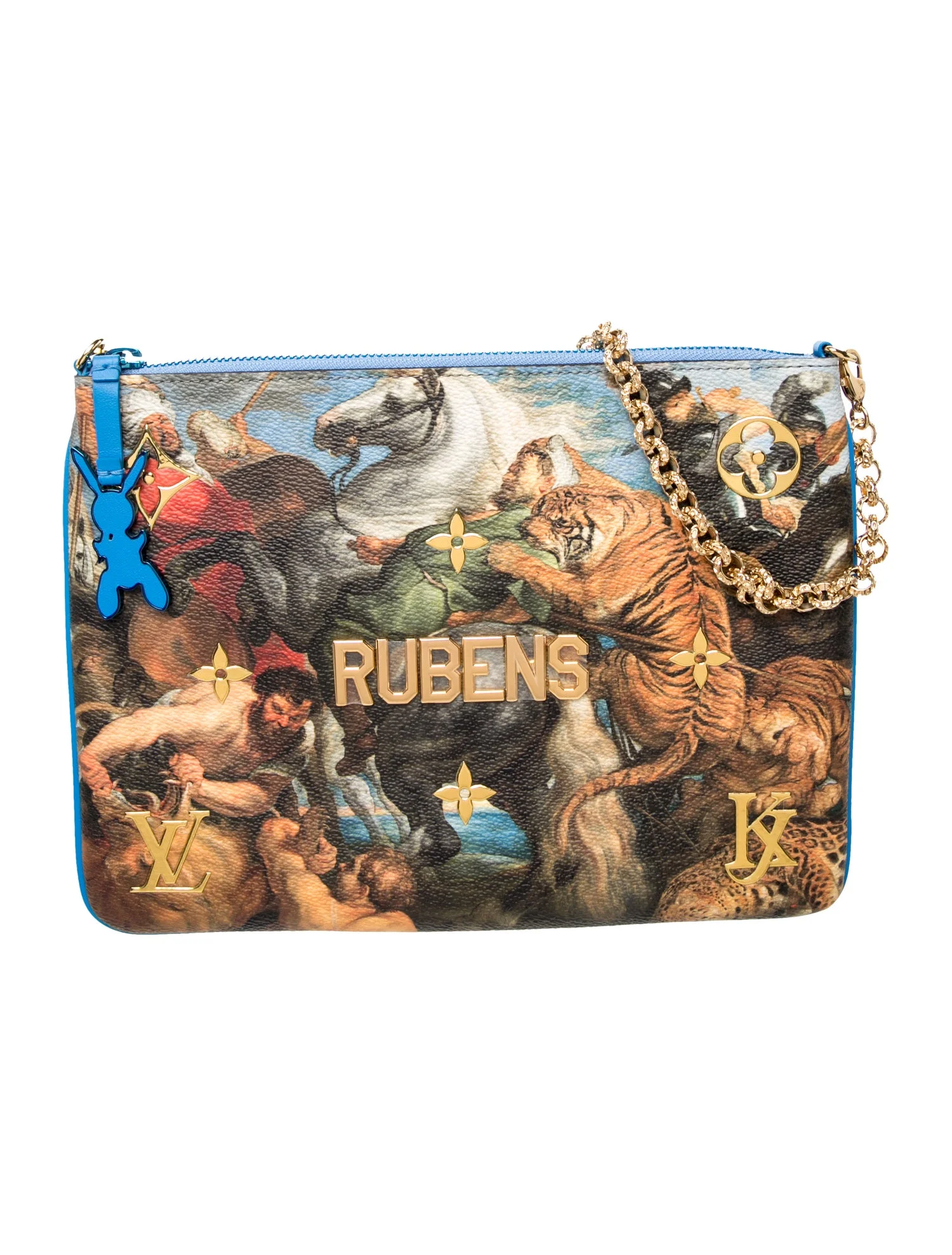 LV Monogram x Jeff Koons Masters Collection Rubens Pochette