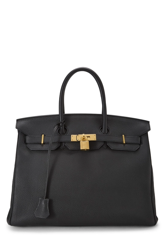 Hermes Black Togo Birkin 35