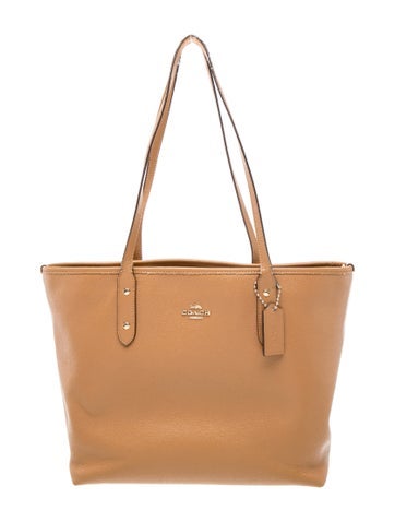Leather City Zip Tote