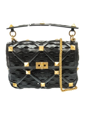 Rockstud Mesh Rockstud Shoulder Bag
