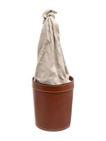 Leather Bucket Bag