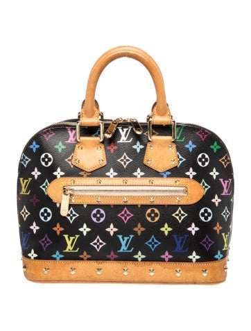 Multicolore Monogram Alma PM