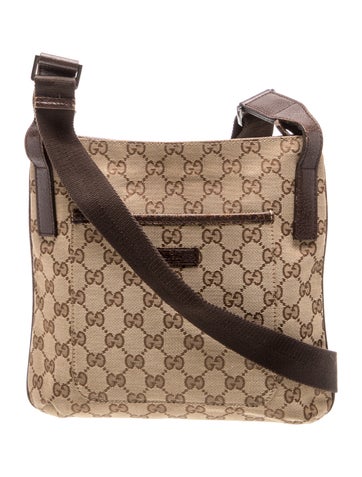 GG Canvas Messenger Bag