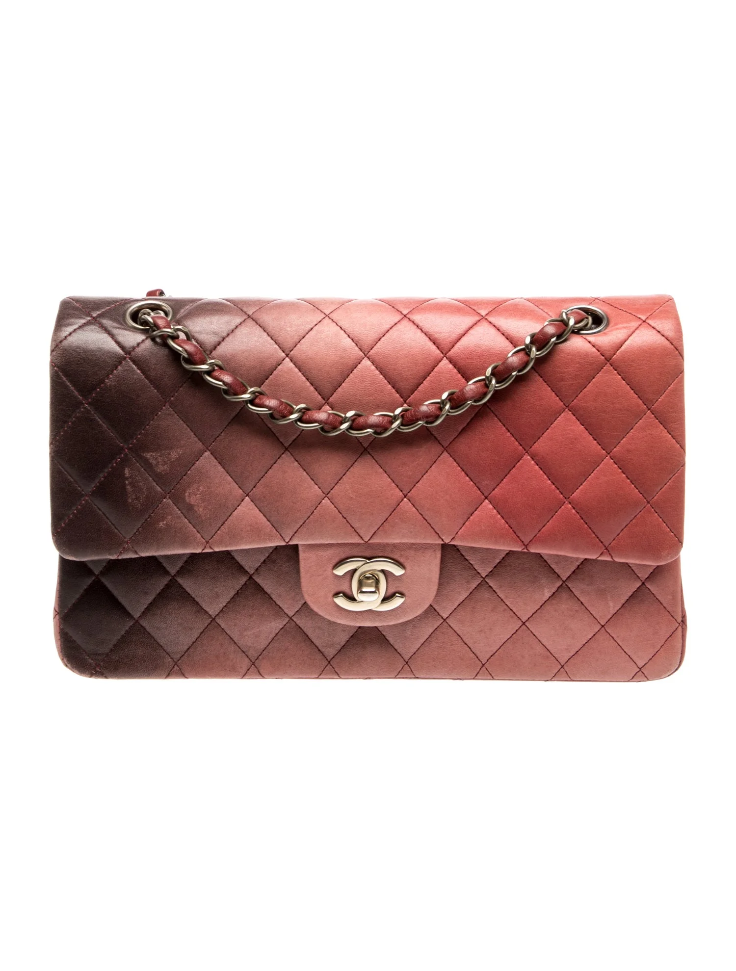 Classic Medium Ombré Double Flap Bag