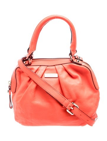 Leather Top Handle Bag