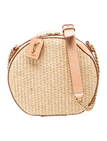 Raffia Crossbody Bag