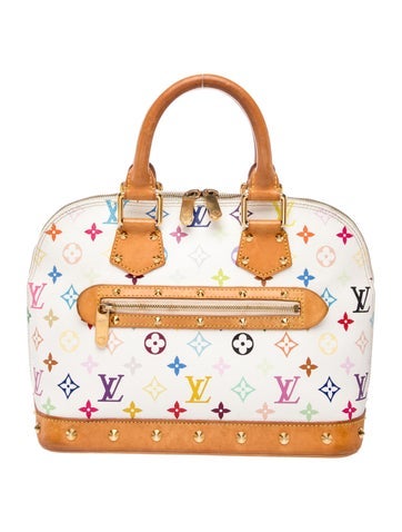Multicolore Monogram Alma PM
