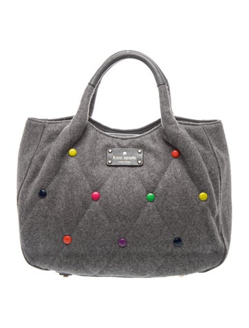 Wool Top Handle Bag