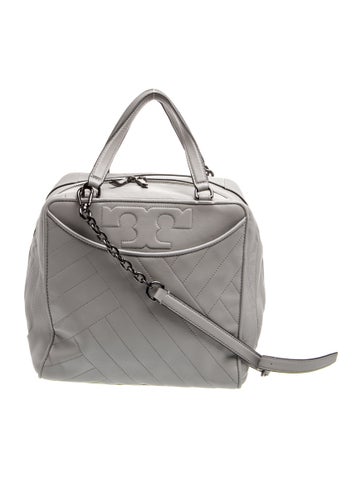 Leather Top Handle Bag