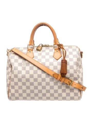 Damier Azur Speedy Bandouliere 30