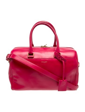 Leather Top Handle Bag