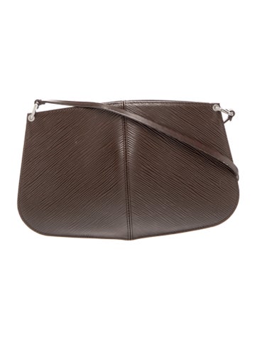 Epi Leather Pochette Demi-Lune Small Vintage