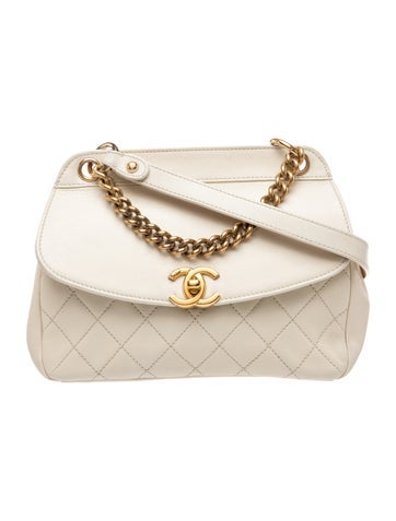 Curved Flap Bag