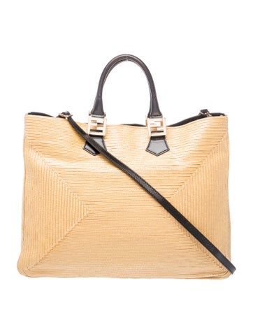 Raffia Shoulder Bag