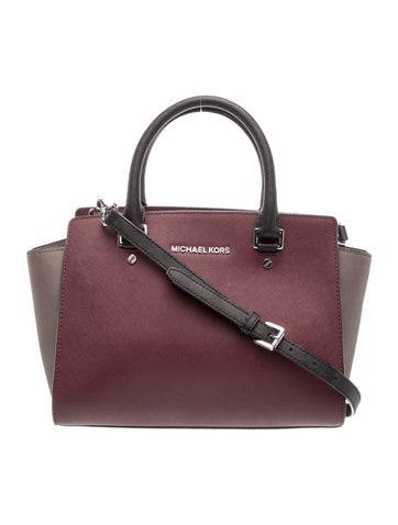 Leather Top Handle Bag