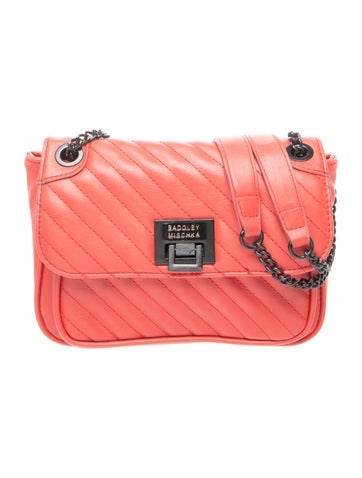 Badgley Mischka Leather Shoulder Bag