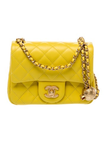 Mini Pearl Crush Flap Bag