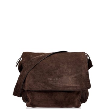 Suede Shoulder Bag