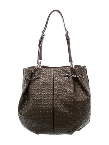 Leather Signature Drawstring Medium