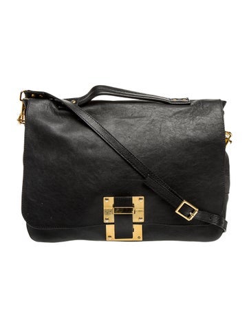 Leather Top Handle Bag