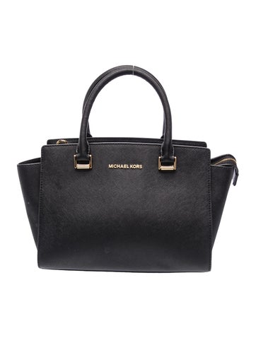 Leather Top Handle Bag