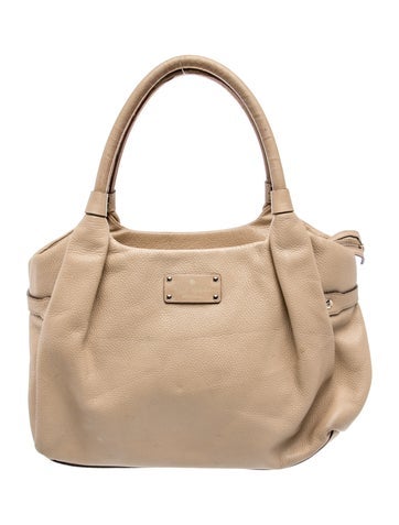 Leather Top Handle Bag